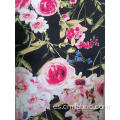 tela estampada de algodón Rayon Sateen Spandex